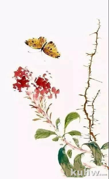 草虫画法――蝴蝶