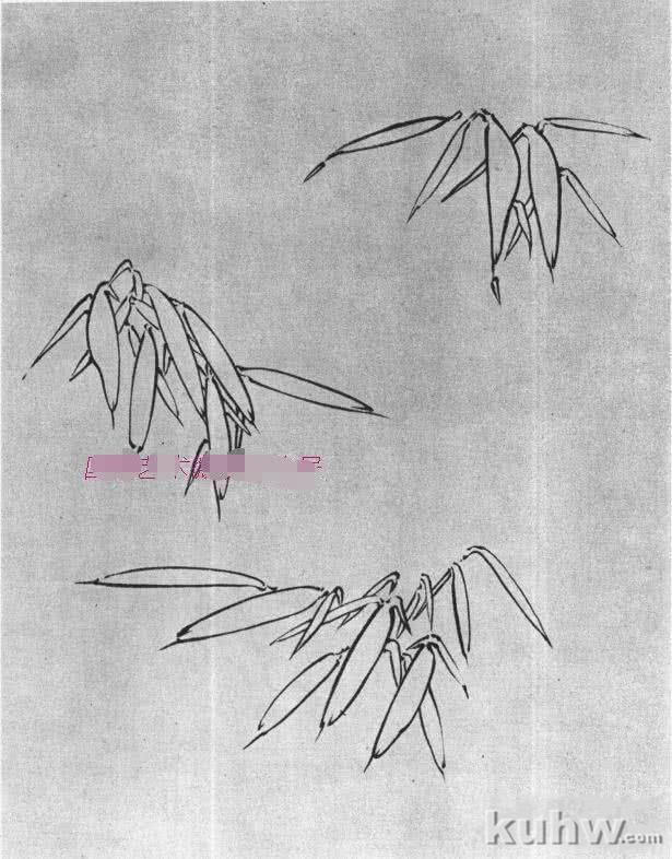 墨竹怎么画？墨竹画基础技法，画墨竹的步骤教程详解