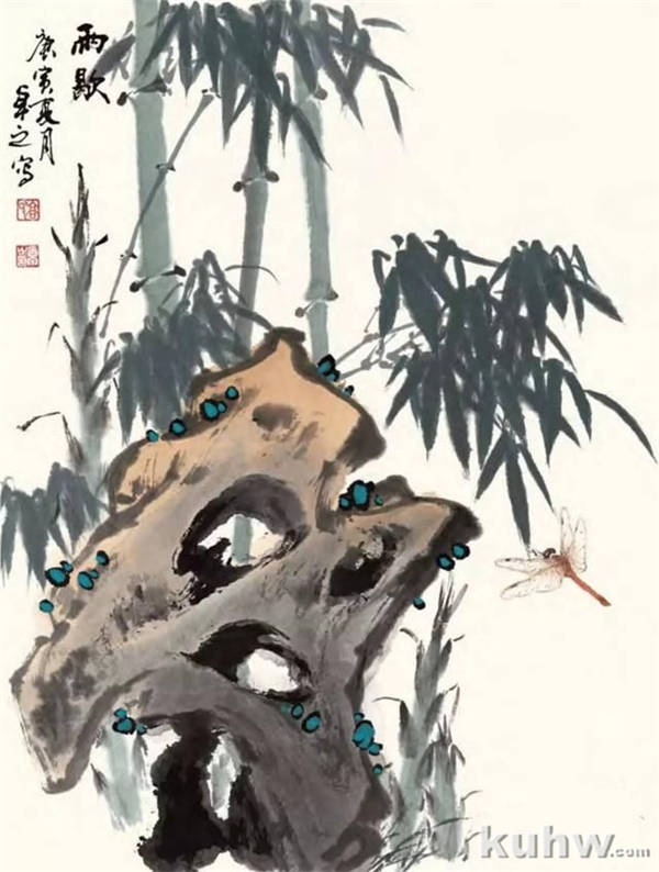 「转」名家教你画竹，从简单画起