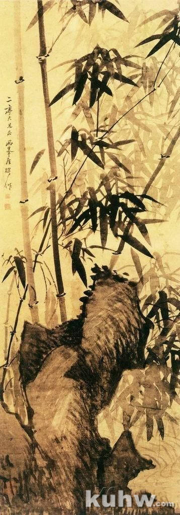 名家国画竹子精品欣赏：虚心有节的君子之风