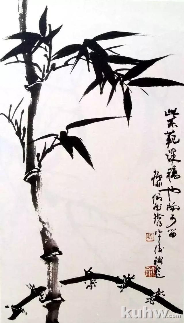 陆抑非：竹子的画法