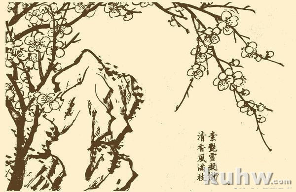 古代画梅高手是如何绘制梅花的？