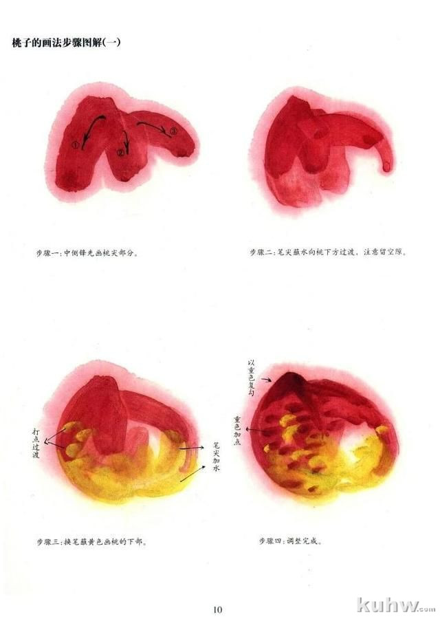 国画花鸟蔬果画法