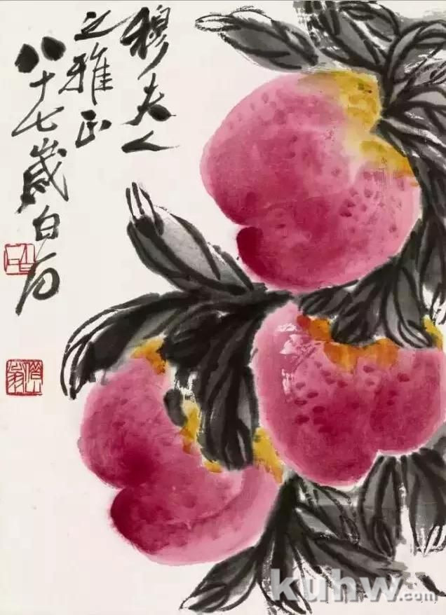 现在正是桃子成熟的季节：来看看大师们画的桃子