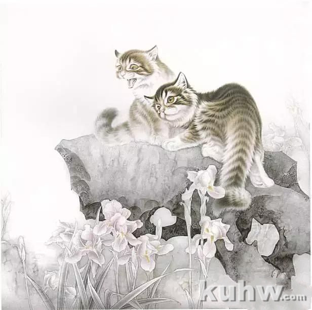 工笔画自学入门：工笔猫画法步骤图文教程