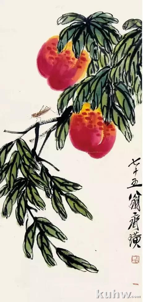 现在正是桃子成熟的季节：来看看大师们画的桃子