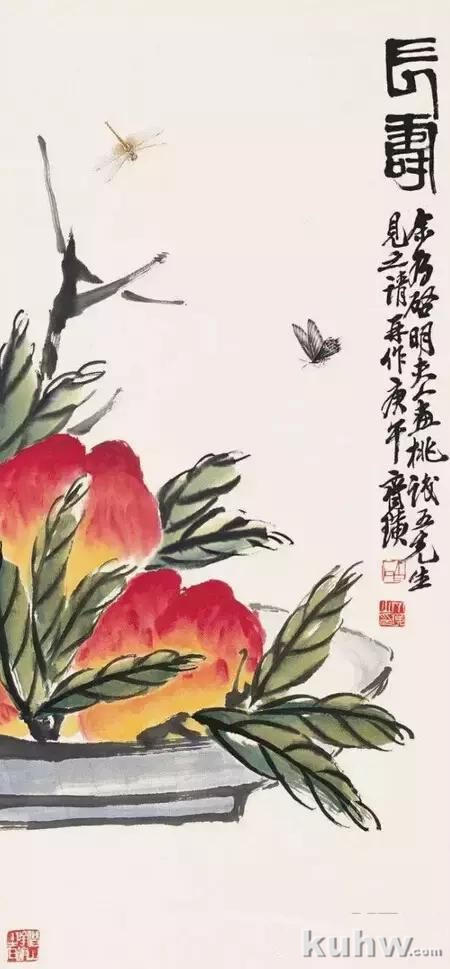 现在正是桃子成熟的季节：来看看大师们画的桃子