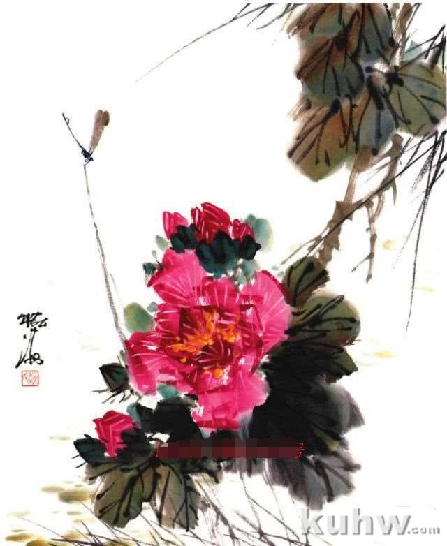 芙蓉花的画法步骤解析，芙蓉叶的画法要点