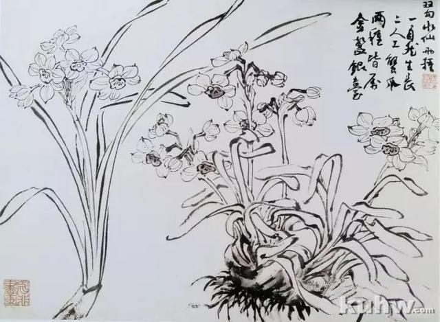 名师课徒稿：跟着陆抑非学画花卉！