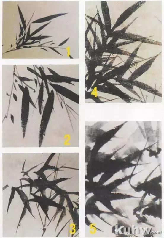 方楚雄画竹技法步骤图，《芥子园画谱》墨竹技法阐释，比郑板桥还会画竹的教程？