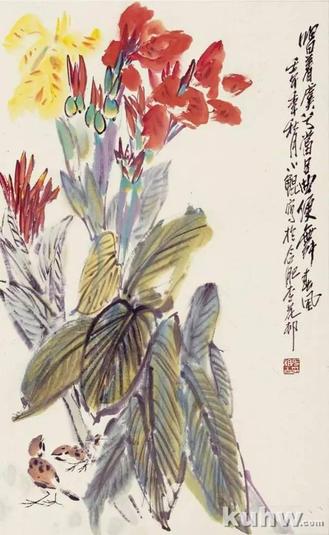 「转」各种“写意花鸟”的步骤画法