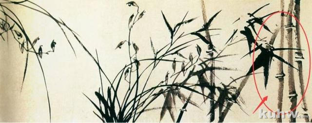 国画课堂《竹子的画法》