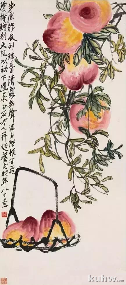 现在正是桃子成熟的季节：来看看大师们画的桃子