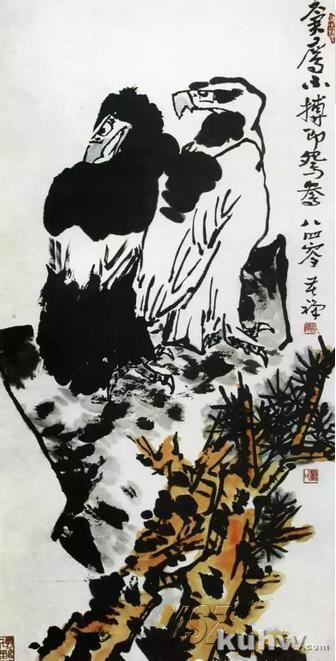 图文教程：国画鹰的画法