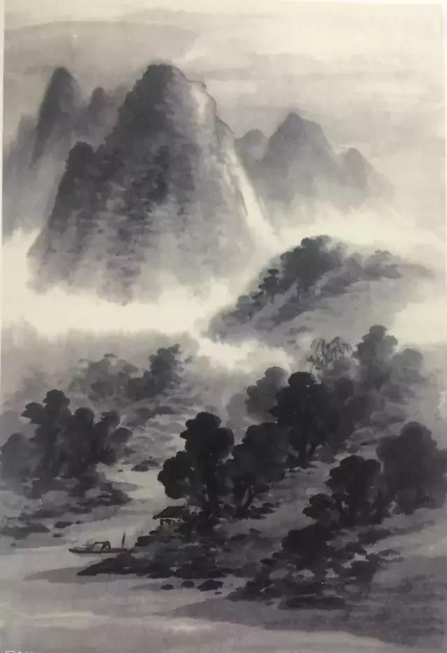 国画大师教你三步画山水！