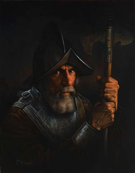 the old conquistador, old master painting demo