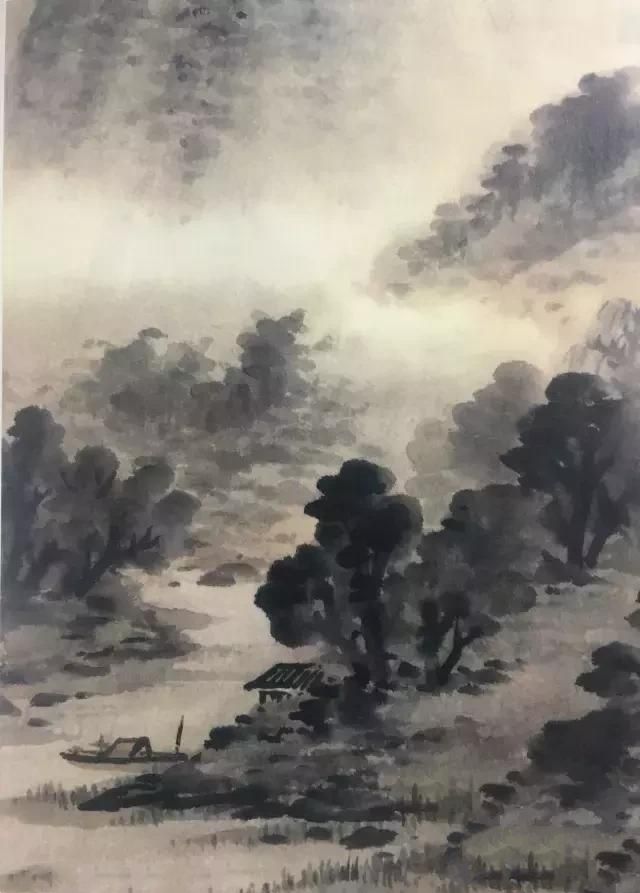 国画大师教你三步画山水！