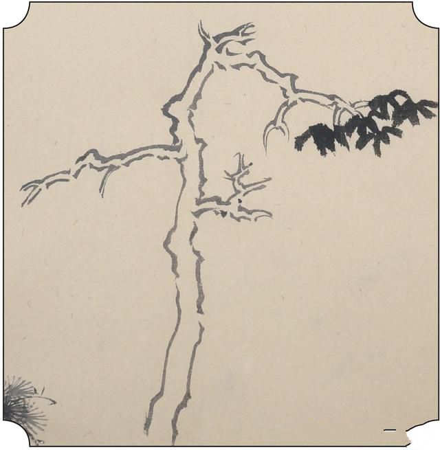 山水画各种树的基本画法