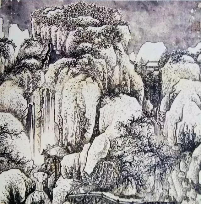 黄秋园：皴法与山石画法全解