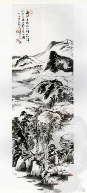 100副国画山水技法