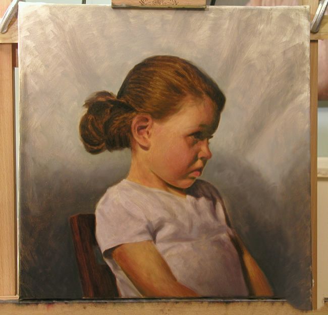 油画肖像教程