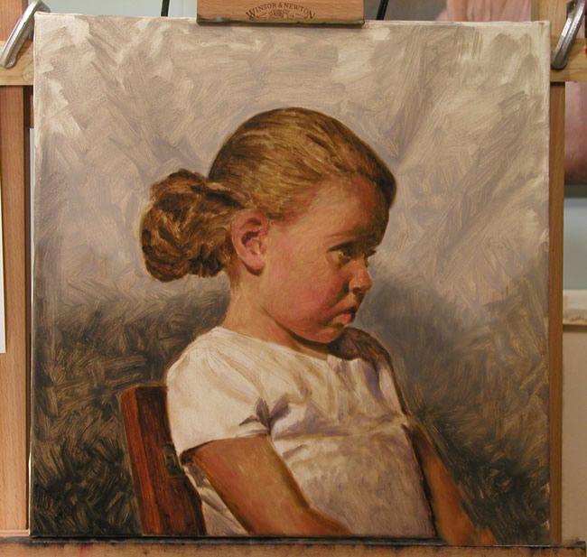 oil portrait tutorial