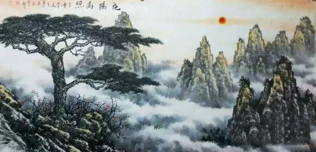 （墨客岛）国画山石画法的小窍门