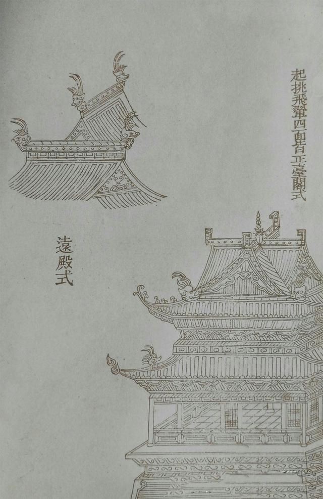 20张对比图，讲解传统山水画中21种画寺塔楼阁技法