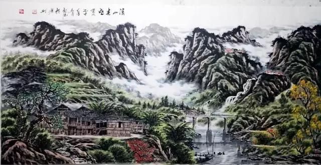 （墨客岛）国画山石画法的小窍门