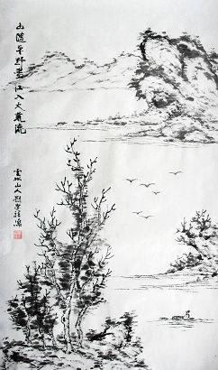 山水画构图基本知识 山水画构图取景方法大全图文详解