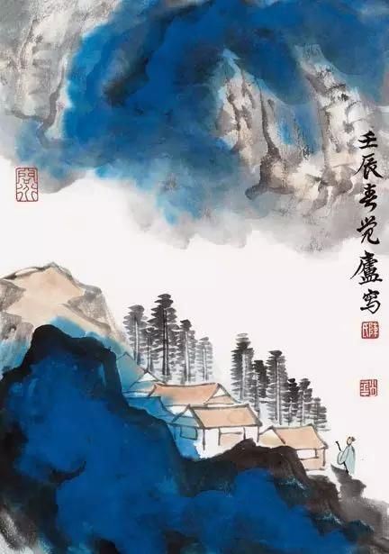 图文教程：山水画设色技法示范（上）