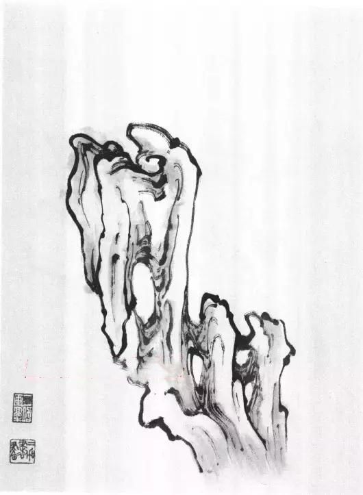 山水画基础技法，山水画基础教程，图文详解各种树的画法