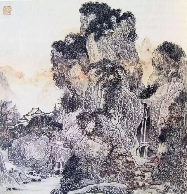 黄秋园：皴法与山石画法全解