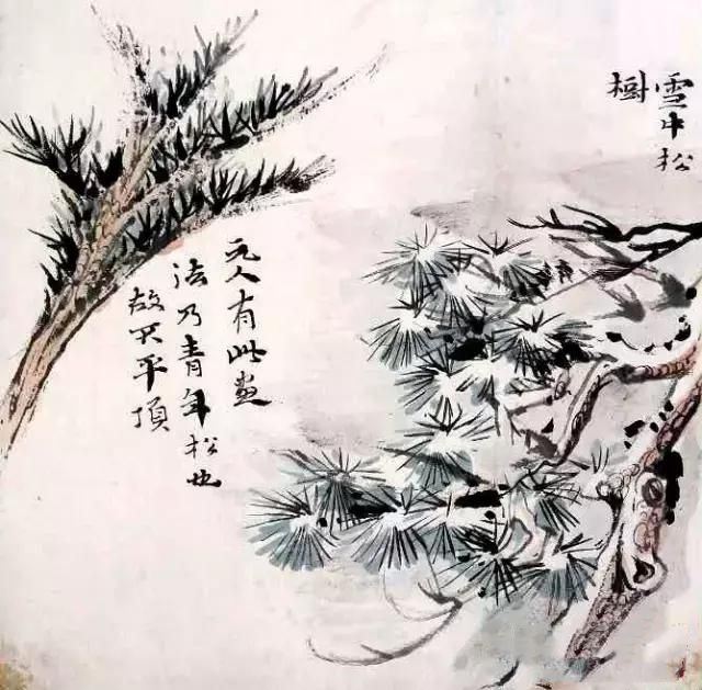 图文示范教程：松树，榆树，柳树的各种画法