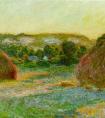 法国印象主义画家克洛德·莫奈《干草堆》