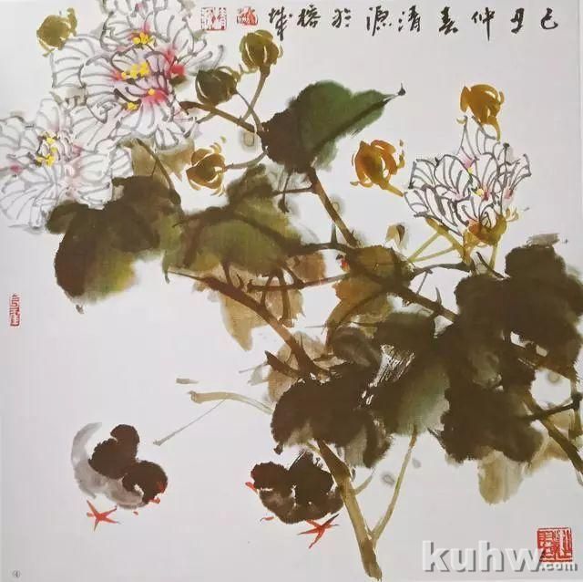 芙蓉花画法步骤