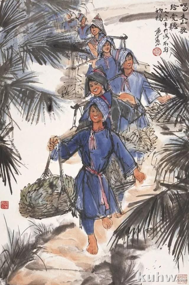 中国画艺术大师黄胄