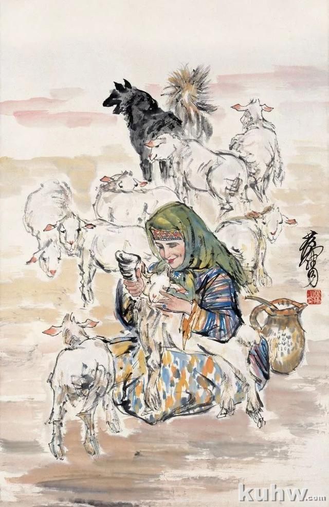 中国画艺术大师黄胄