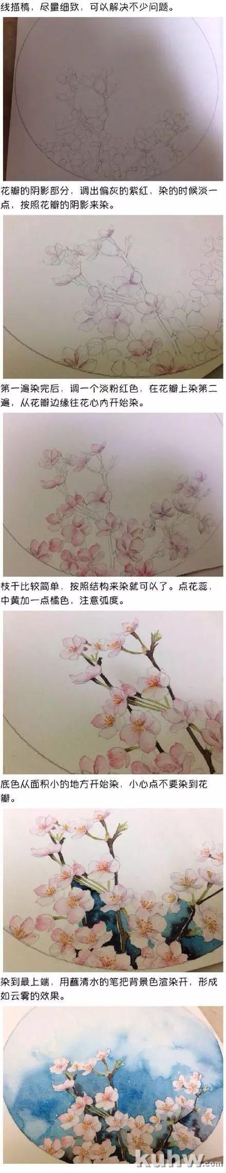 揭秘水彩花卉技法