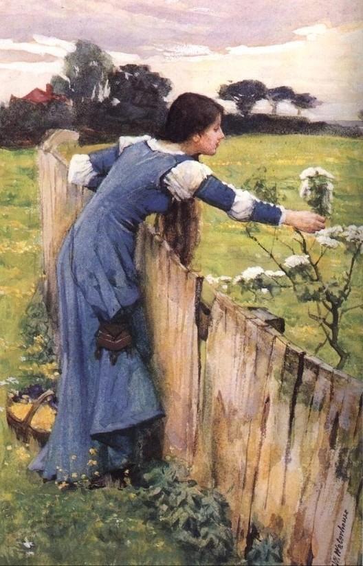 英国唯美主义大师 John William Waterhouse 传世绘画作品欣赏