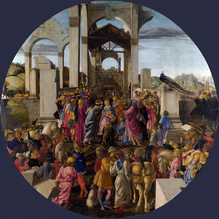 桑德罗·波提切利（Sandro Botticelli）–国王的崇拜 高清下载
