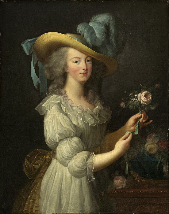 伊丽莎白·路易丝·维吉·勒·布伦（Elisabeth-Louis Vigee Le Brun）-玛丽·安托瓦内特（Marie-Antoinette）高清下载