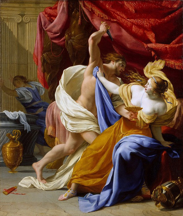 Eustache Le Sueur – Tamar强奸案 高清油画