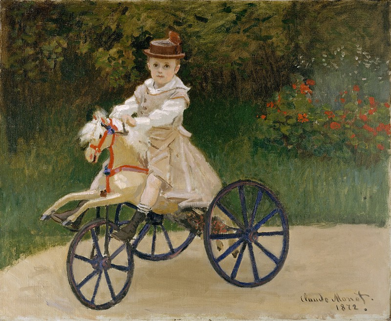 克洛德·莫奈（Claude Monet）–吉恩·莫奈高清油画作品