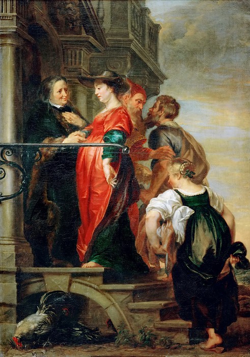 Theodor van Thulden –参观油画