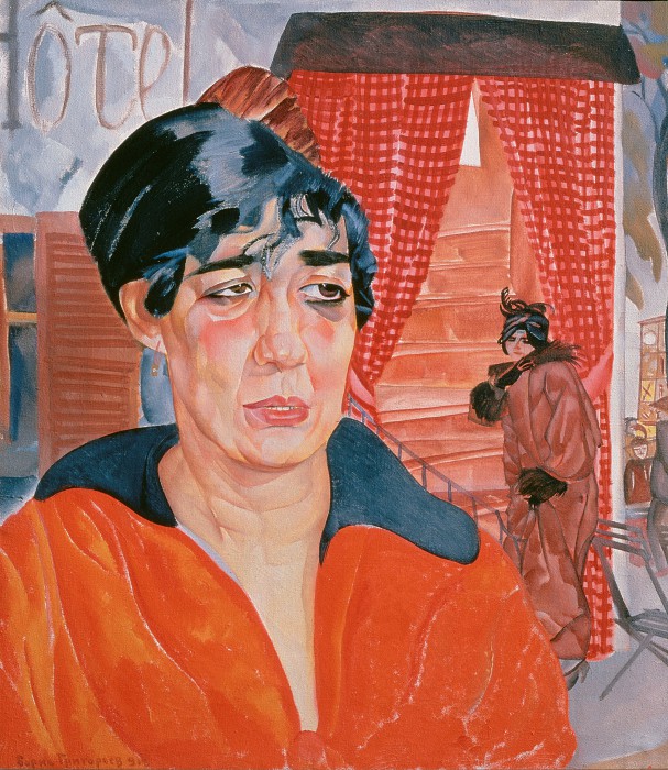 鲍里斯·格里戈里耶夫（ Boris Grigoriev） –巴黎礼宾部油画