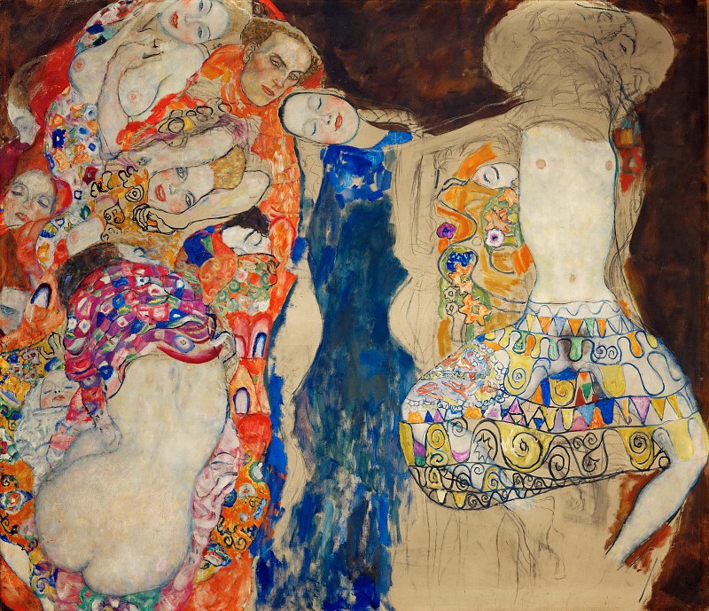 古斯塔夫·克里姆特（ Gustav Klimt） –新娘油画