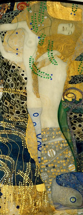 古斯塔夫·克里姆特（ Gustav Klimt） –水蛇油画