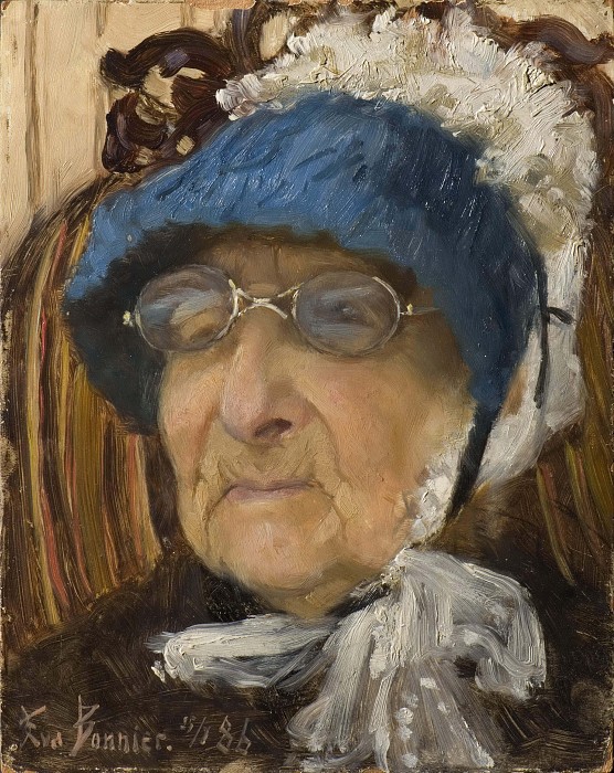 伊娃·邦妮尔（ Eva Bonnier） –老祖母油画