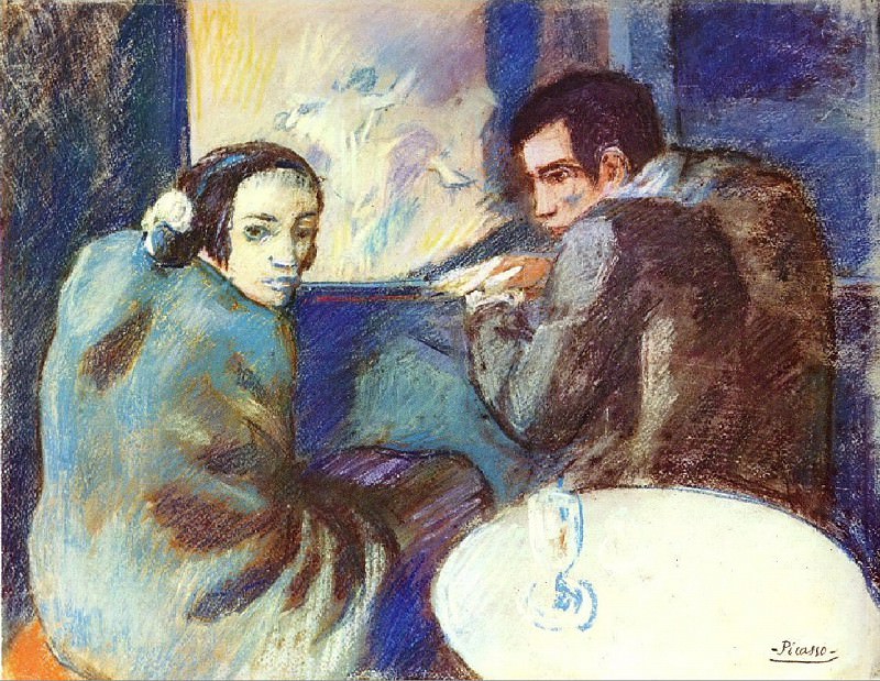 巴勃罗·<a href=https://www.kuhw.com/e/tags/?tagid=1022 target=_blank class=infotextkey>毕加索</a>（Pablo Picasso）- 1902年，丹麦歌舞表演 作品欣赏